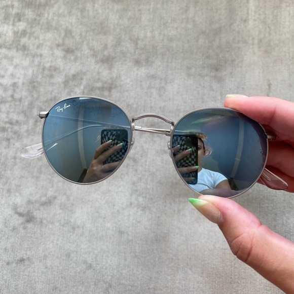 Ray Ban round flash lenses - Picture 1 of 5
